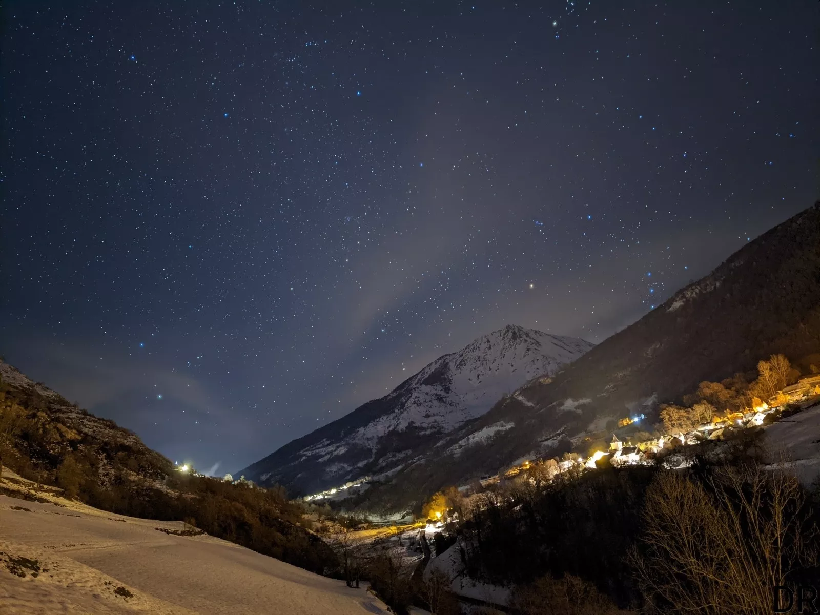 Daniel Cavaillé Ciel étoilé du Parc national des Pyrénées