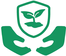 Icône Logo Protect nature - Vert