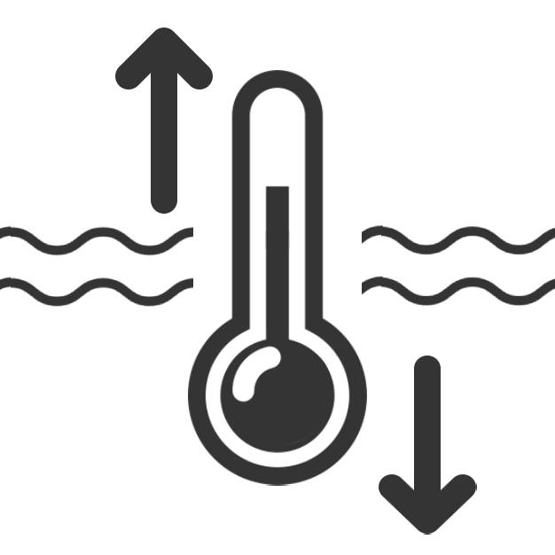 Icône variation température eau été lac - Eaux et milieux aquatiques - © WS Interactive 2022