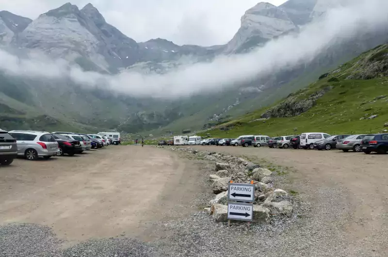 Photo Parking Tourisme - Observatoire du Parc national des Pyrénées - M Hervieu